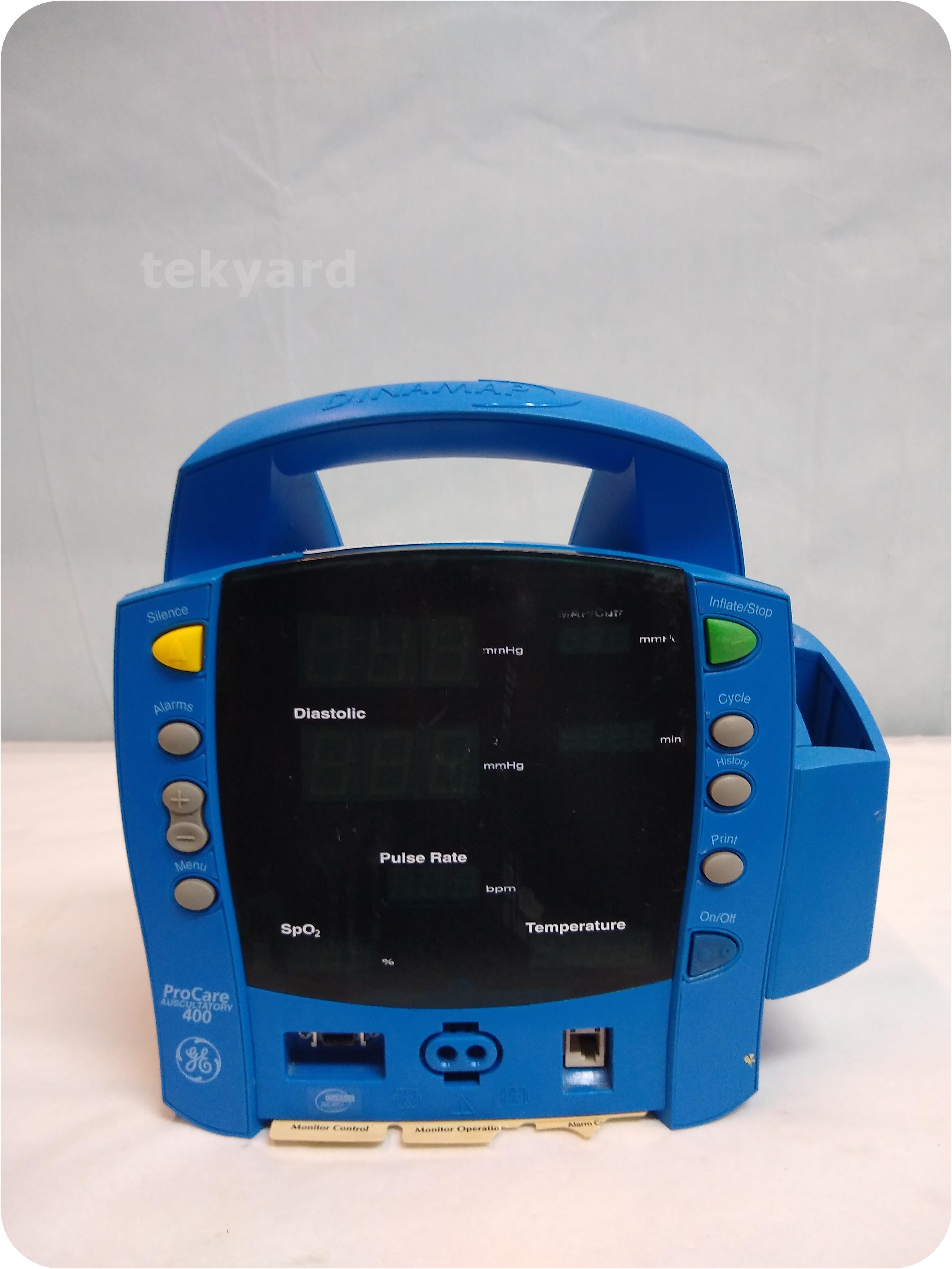 Tekyard LLC 255144 GE Dinamap Procare DPC420N EN Vital Signs Monitor