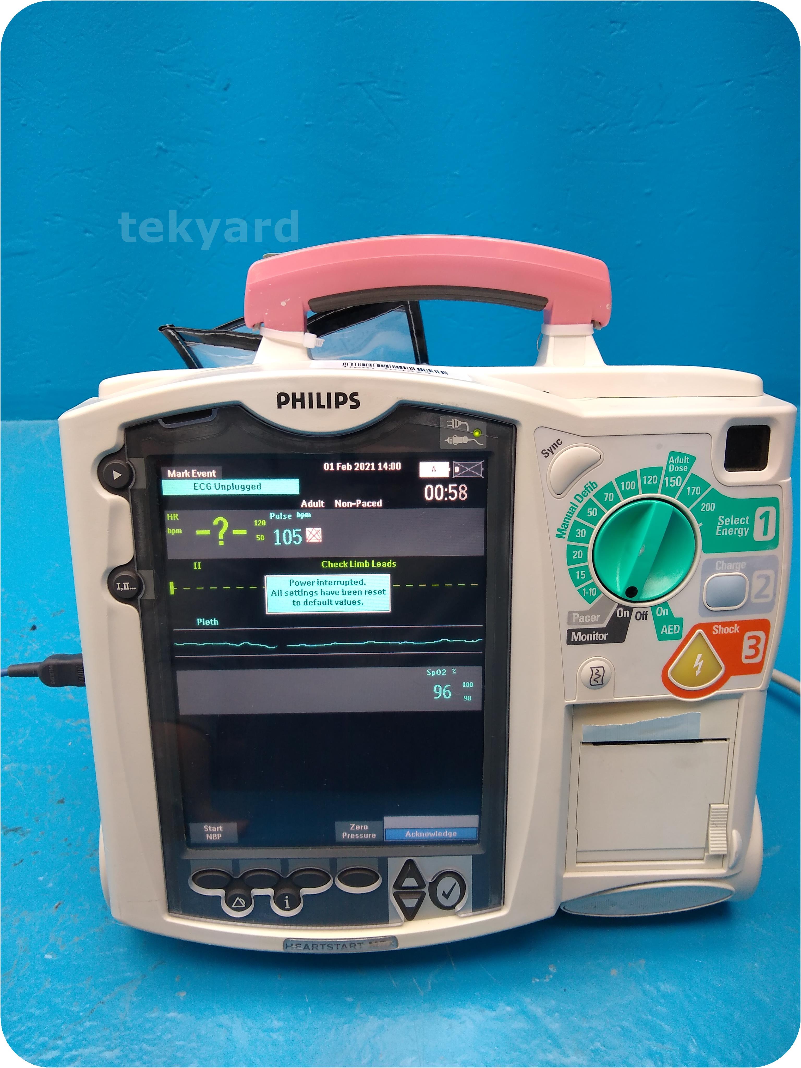 Tekyard Llc Philips M A Heartstart Mrx Defibrillator Monitor