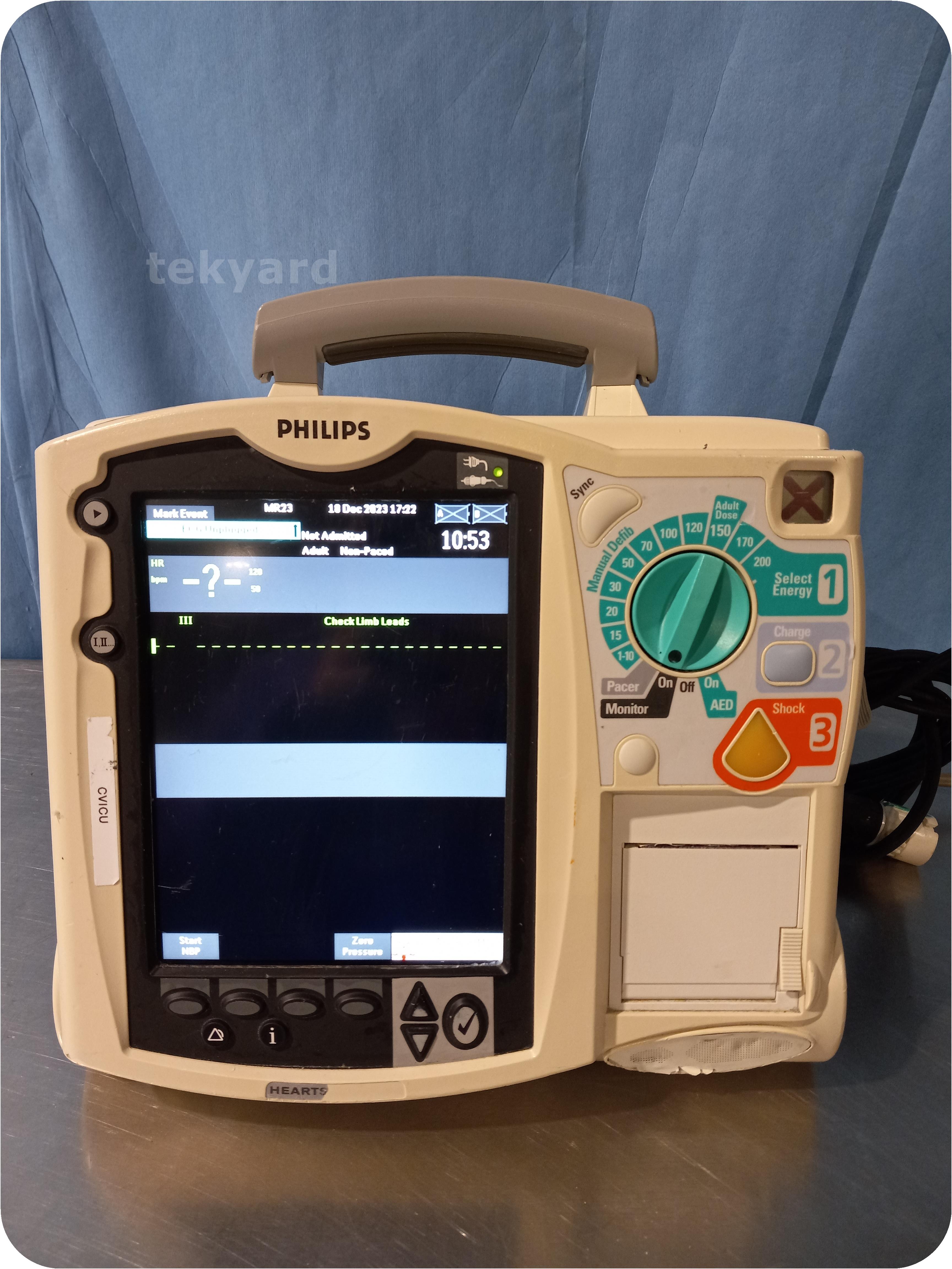 Tekyard Llc Philips M A Heartstart Mrx Defibrillator Monitor