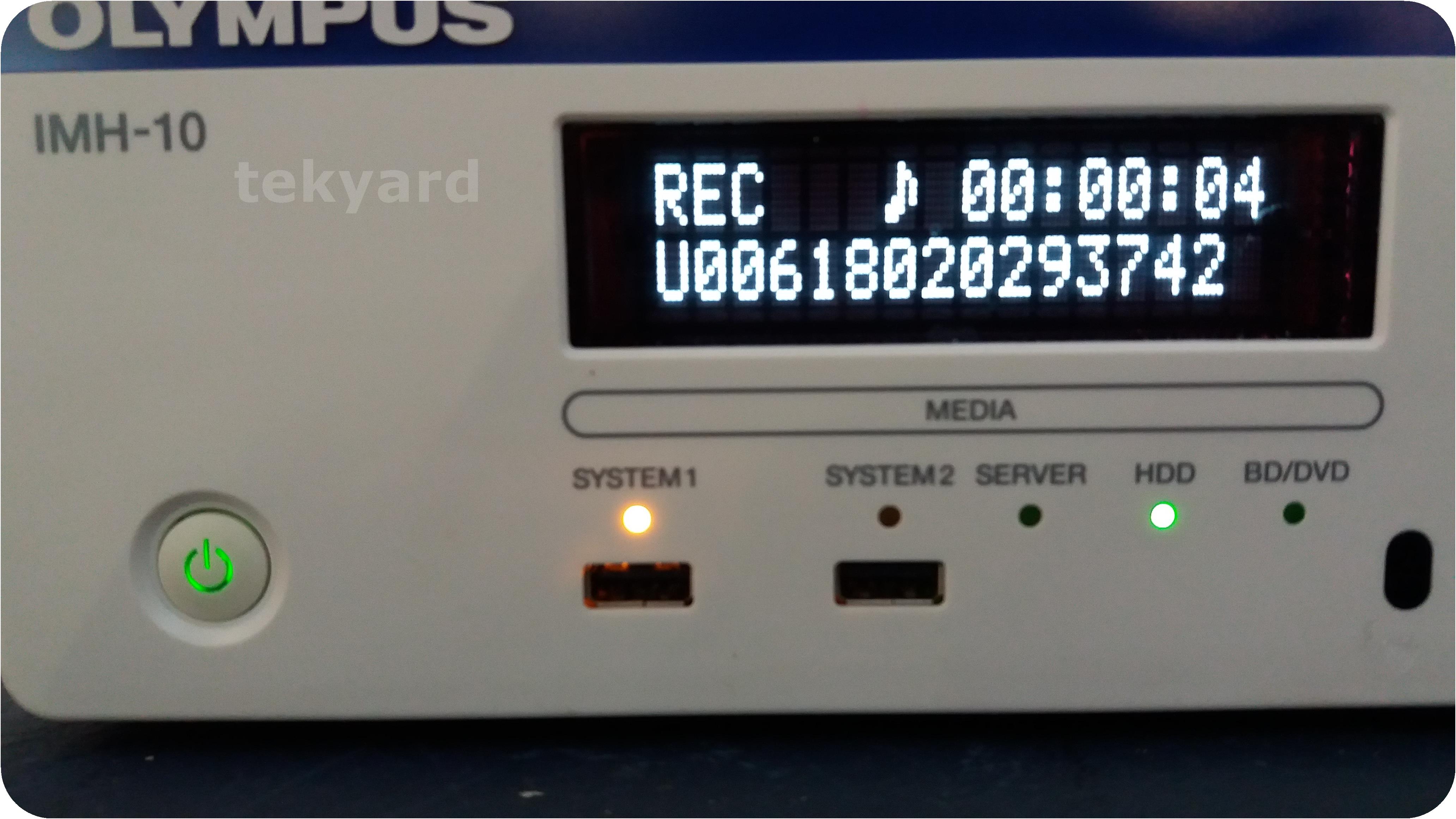 tekyard, LLC. - 201046-Olympus IMH-10 image management hub W/Units Remote