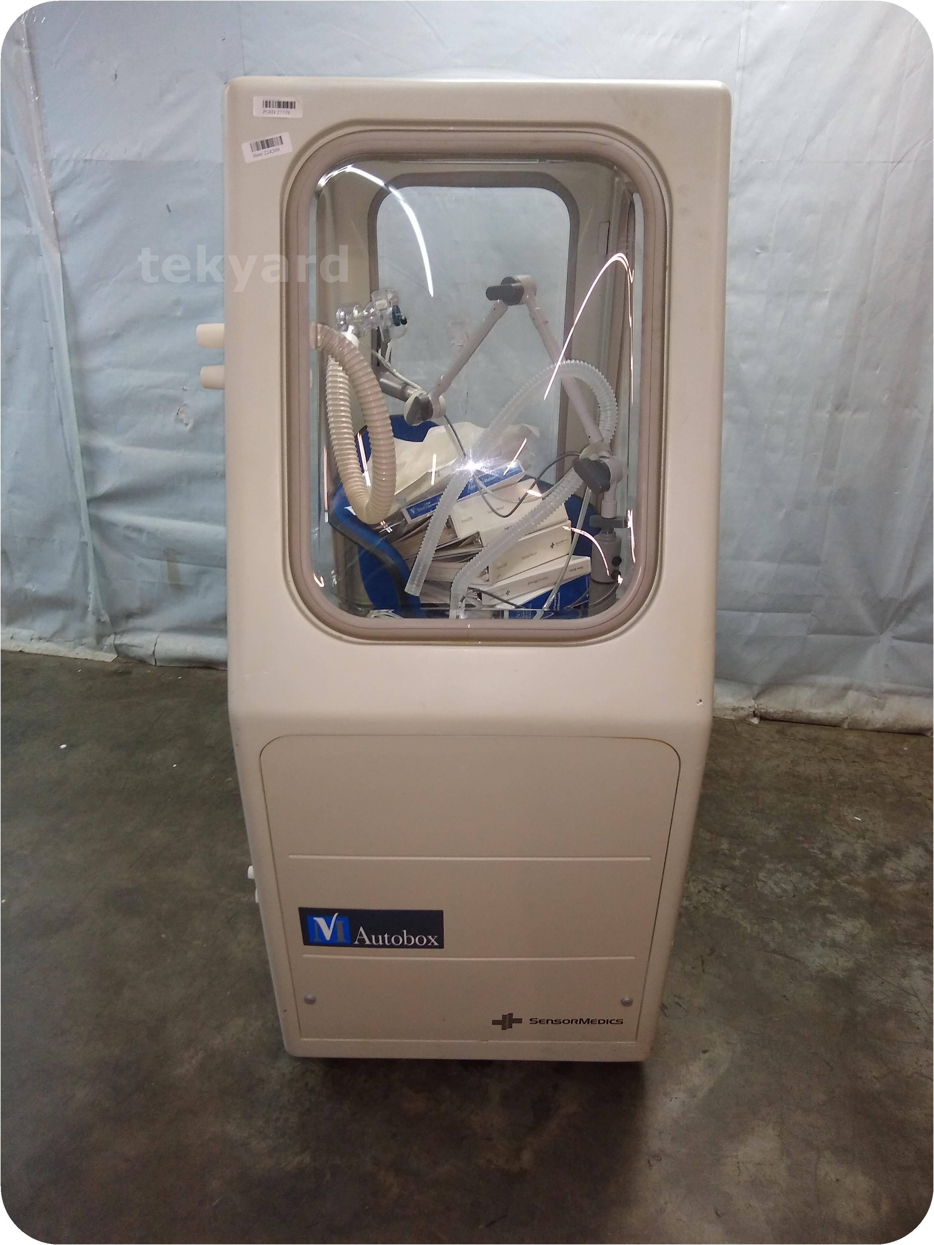tekyard, LLC. - 224209-SensorMedics V6200 Autobox 769501-101 Plethysmograph  Respiratory Analyzer