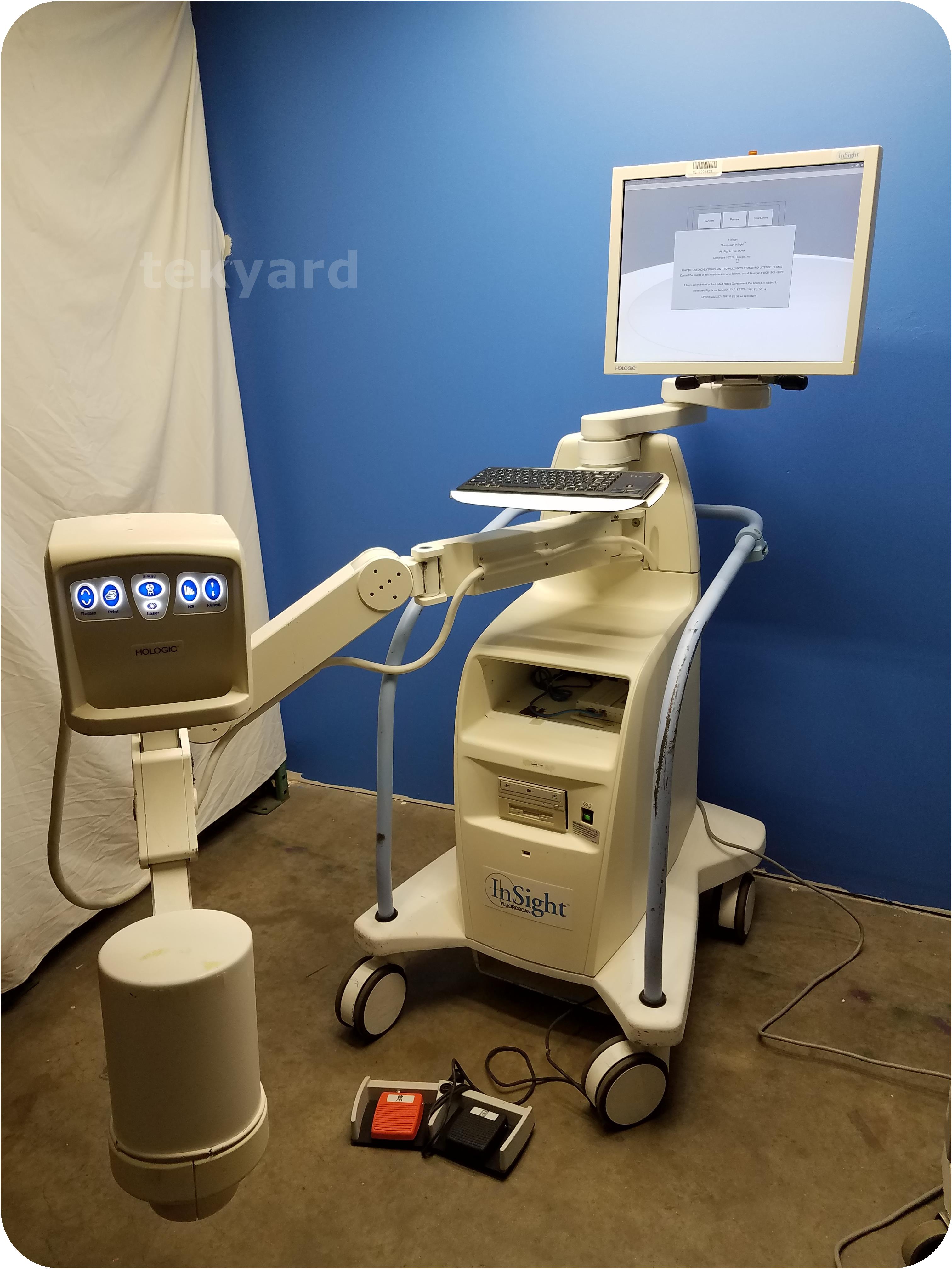 Tekyard, LLC. - 228573-Hologic Fluoroscan InSight 2 C-Arm Imaging System