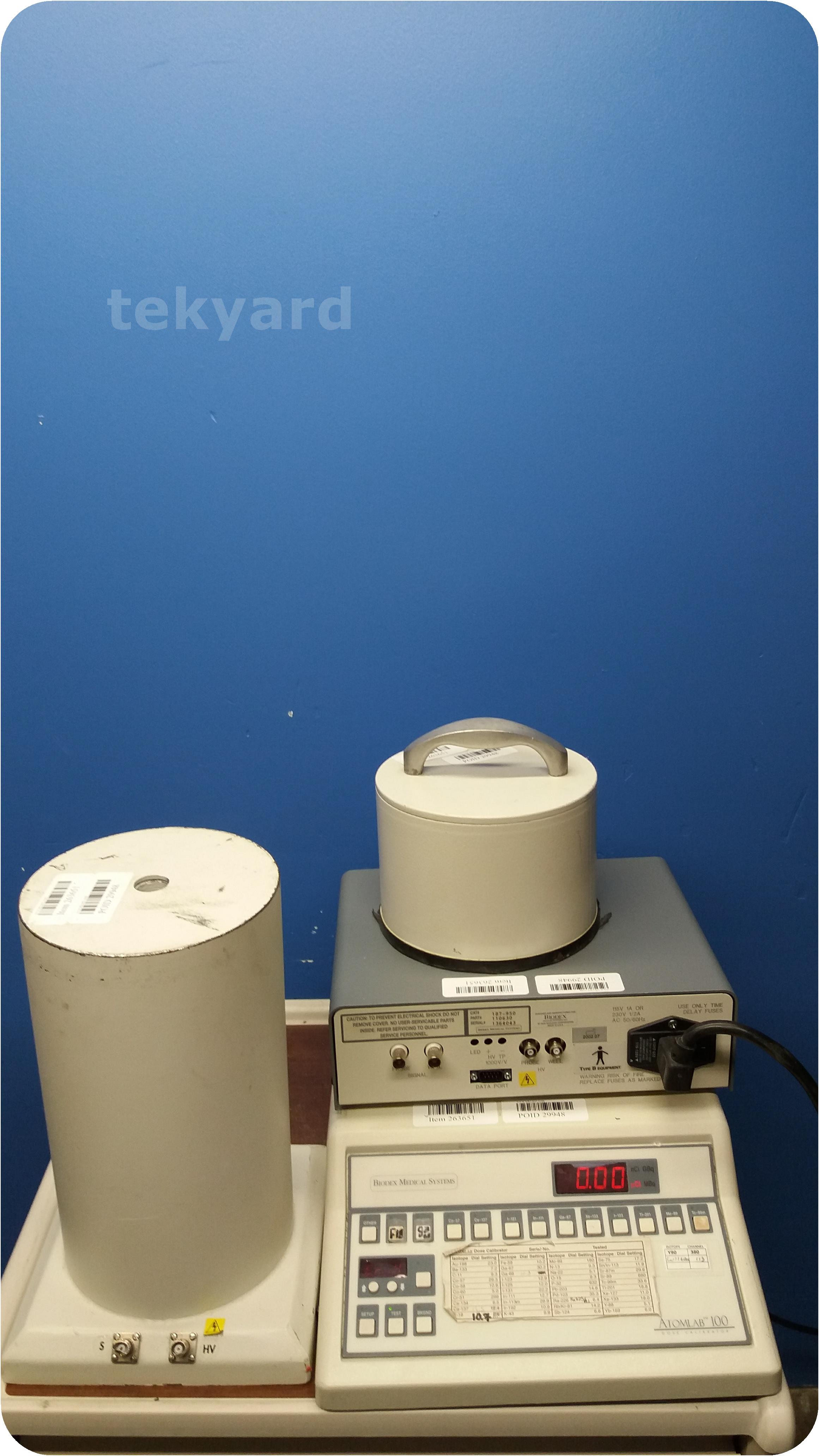 tekyard, LLC. - 263651-Biodex Medical AtomLab 100 Plus Dose Calibrator