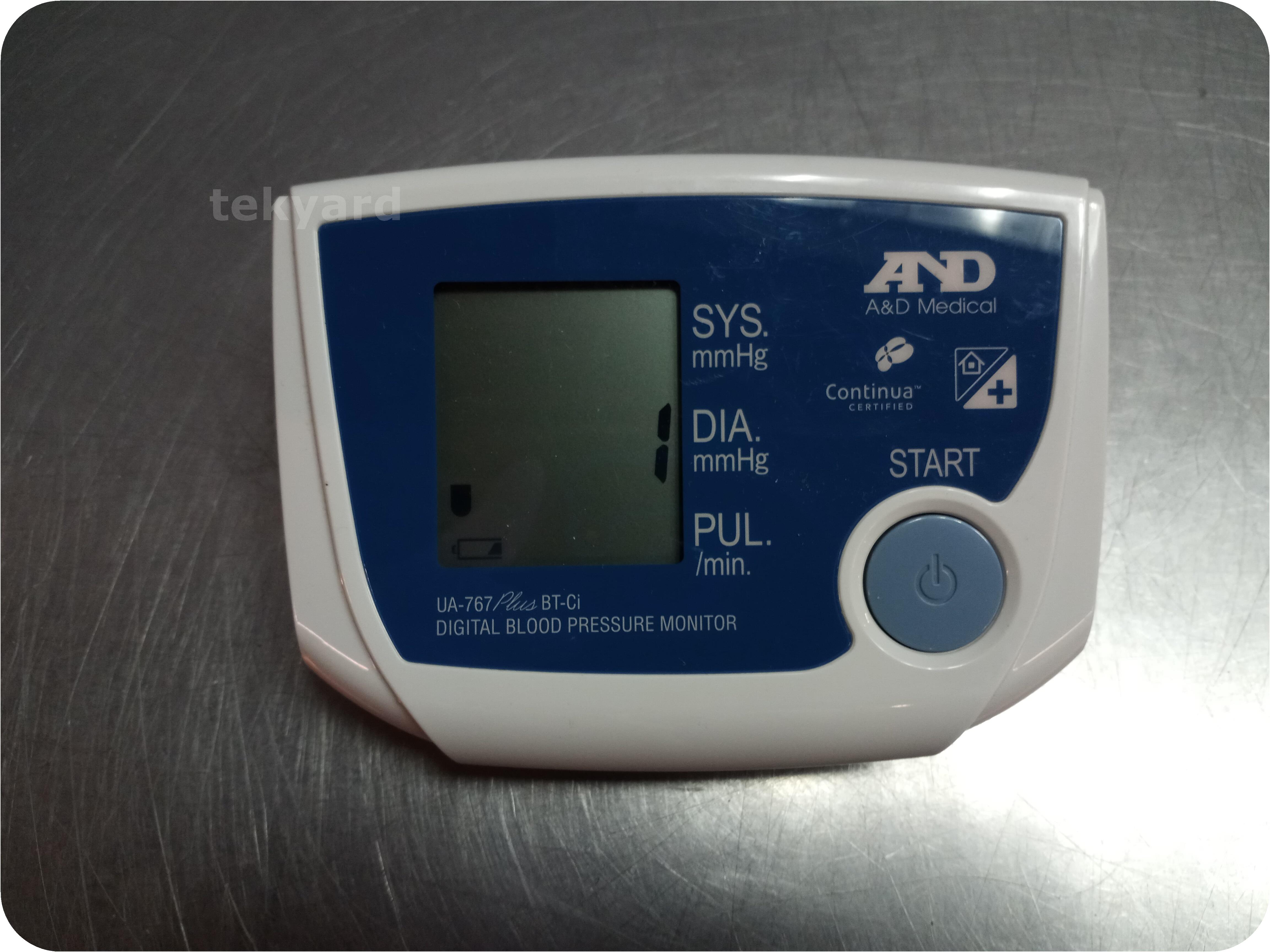 A & D UA767PLUS Blood Pressure Monitor 