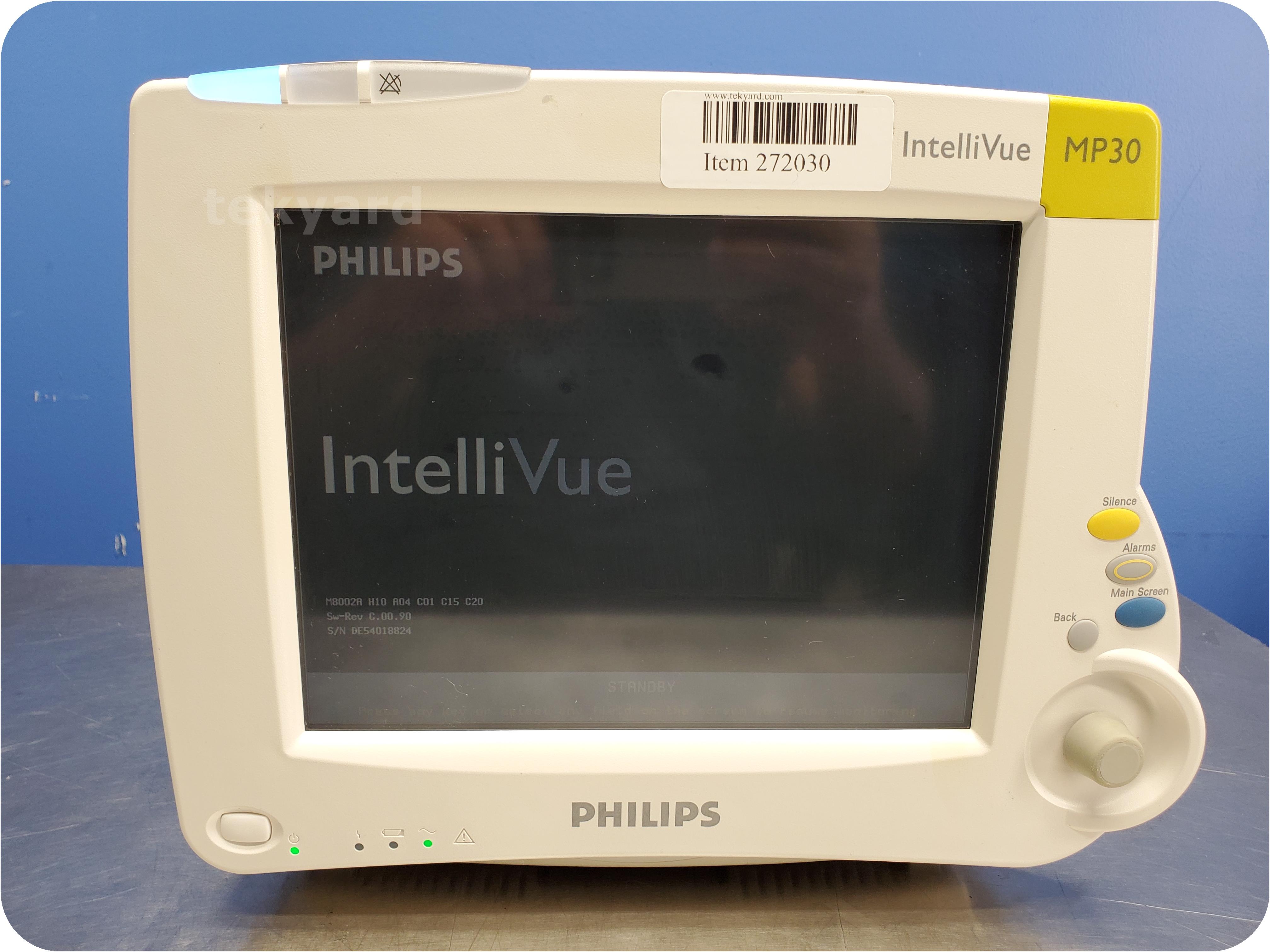 tekyard, LLC. - 272030-Philips Intellivue MP30 M8002A Vital Signs Monitor