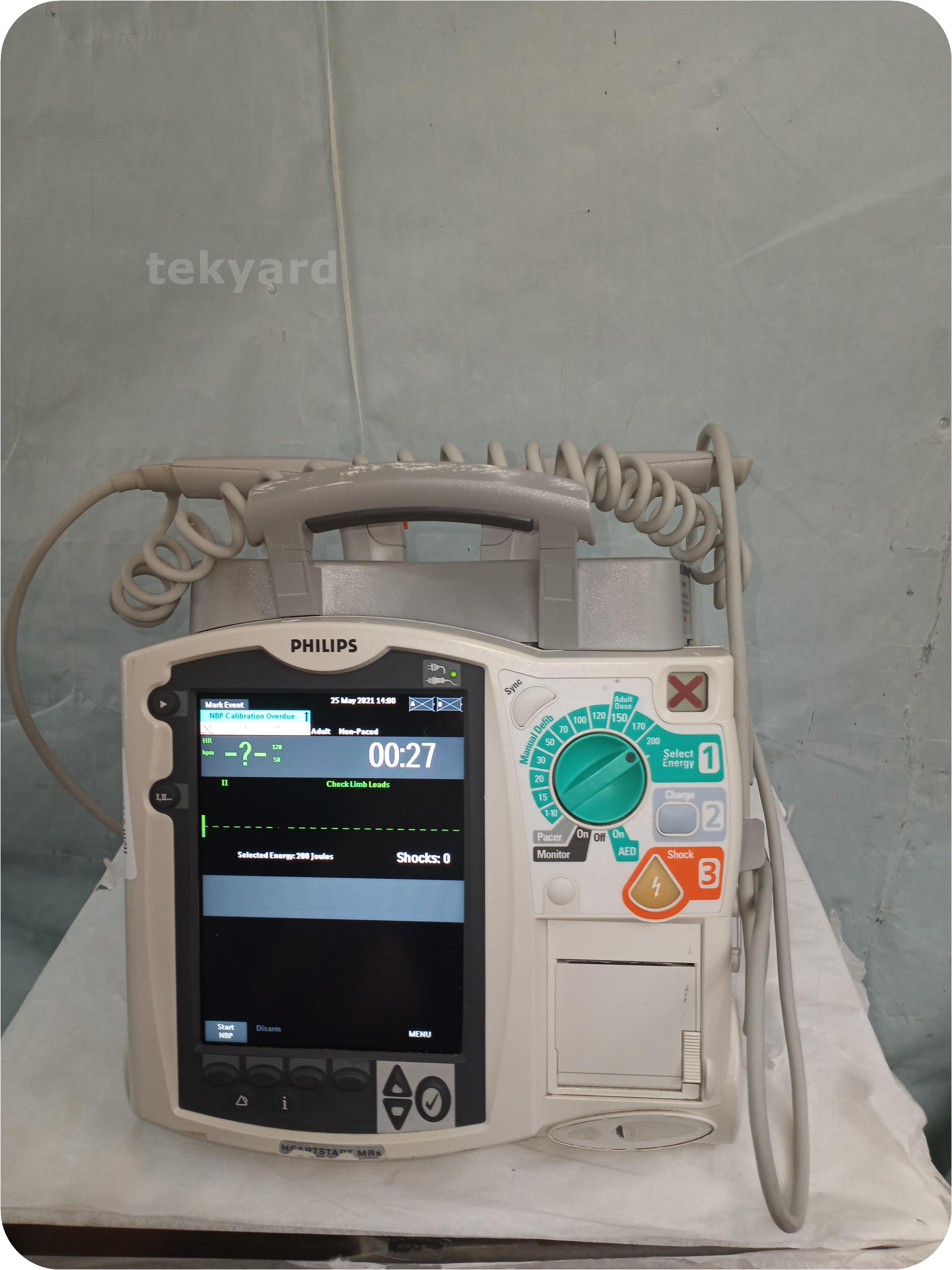 Tekyard Llc 272558 Philips M3535a Heartstart Mrx Defibrillator Monitor 4799