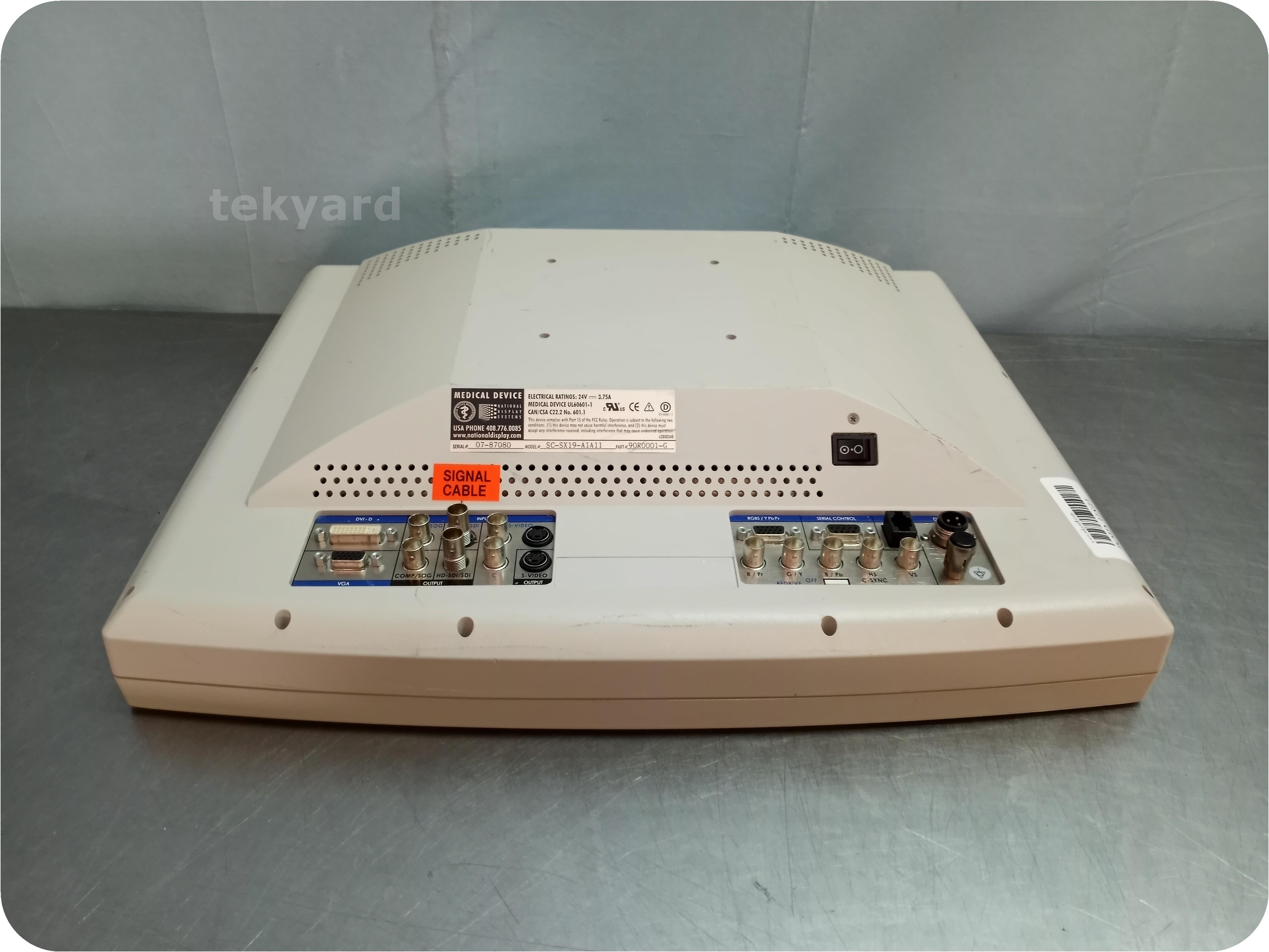 tekyard, LLC. - 272910-National Display System NDS SC-SX19-A1A11 