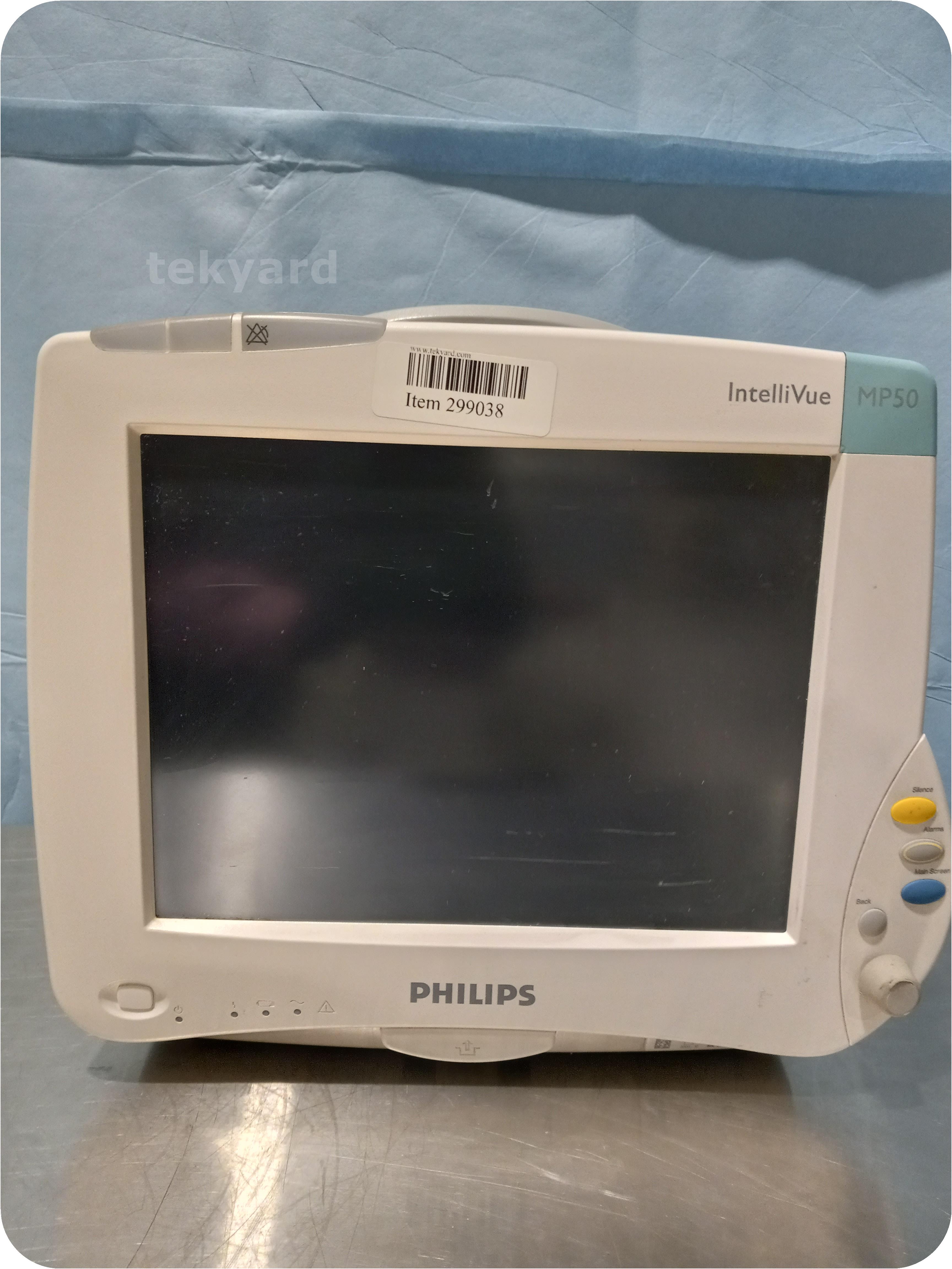 tekyard, LLC. - 299038-Philips Intellivue MP50 M8004A Anesthesia Monitor