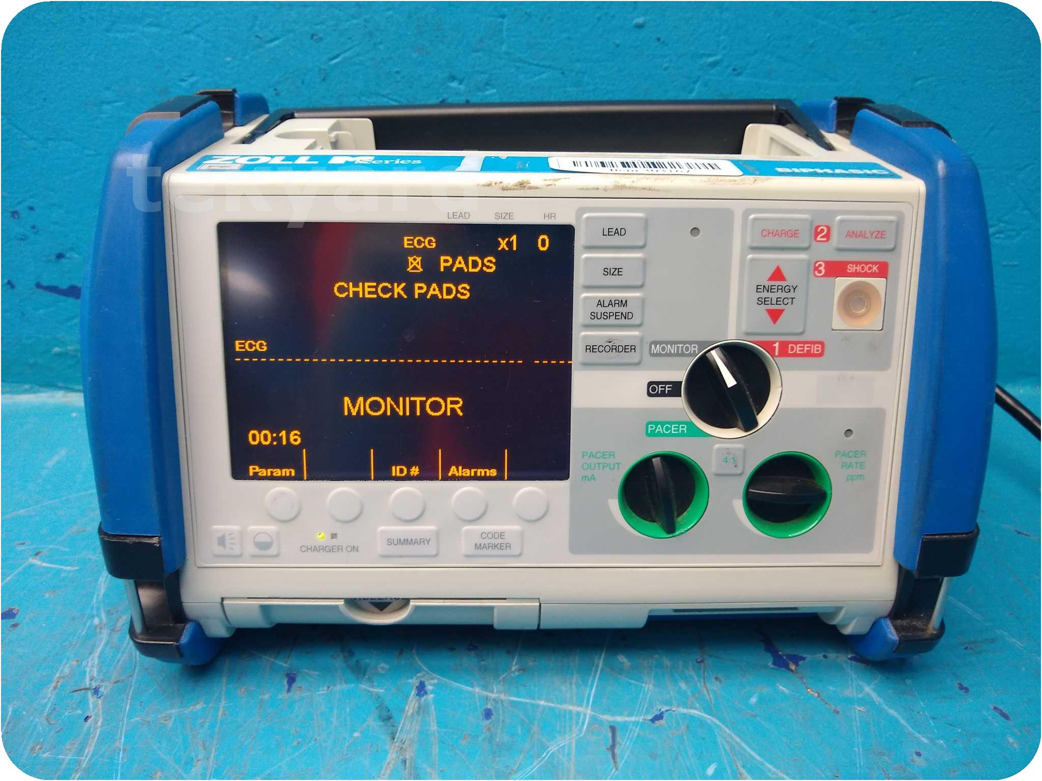 tekyard, LLC. - 303167-Zoll M Series Biphasic 200 Joules Max Defibrillator