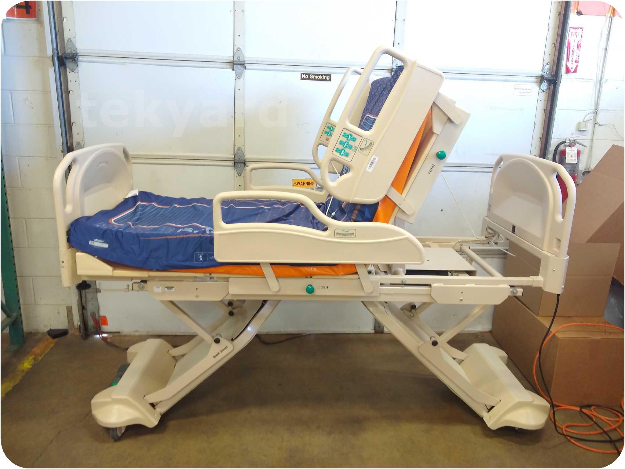 Tekyard Llc 303206 Stryker Spirit Select Chg Hospital Bed