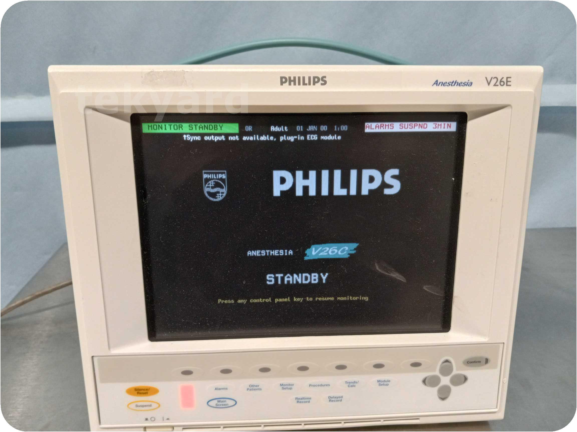 tekyard, LLC. - 318134-Philips 24/26 M1204A /M1205A V26E Neonatal Monitor