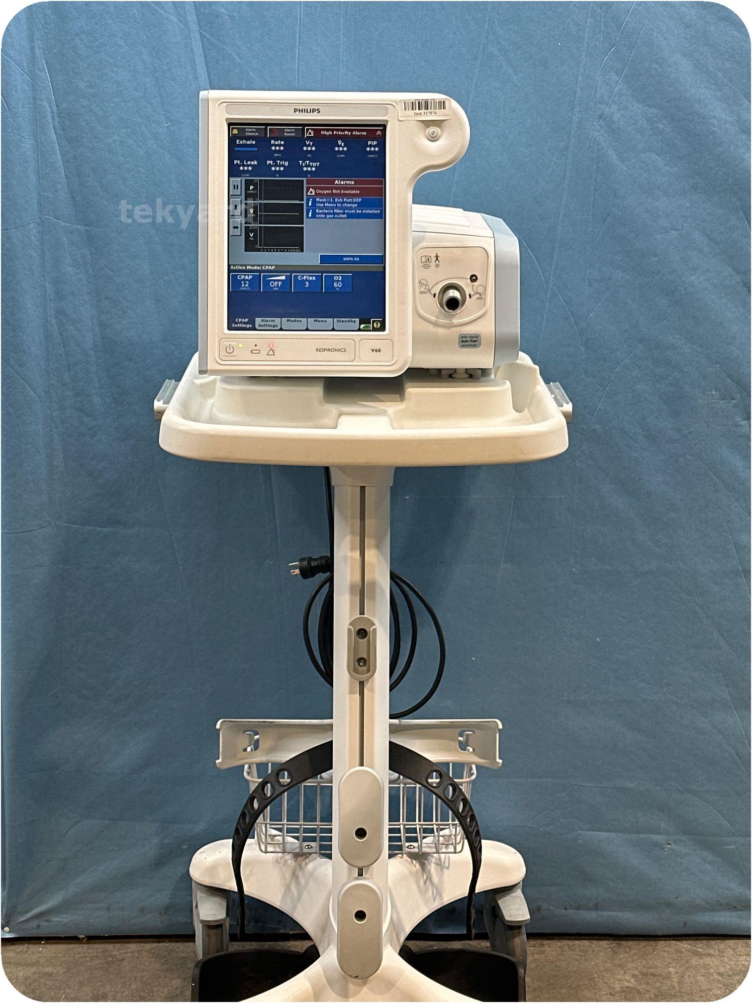 tekyard, LLC. 337876Philips / Respironics V60 Ventilator