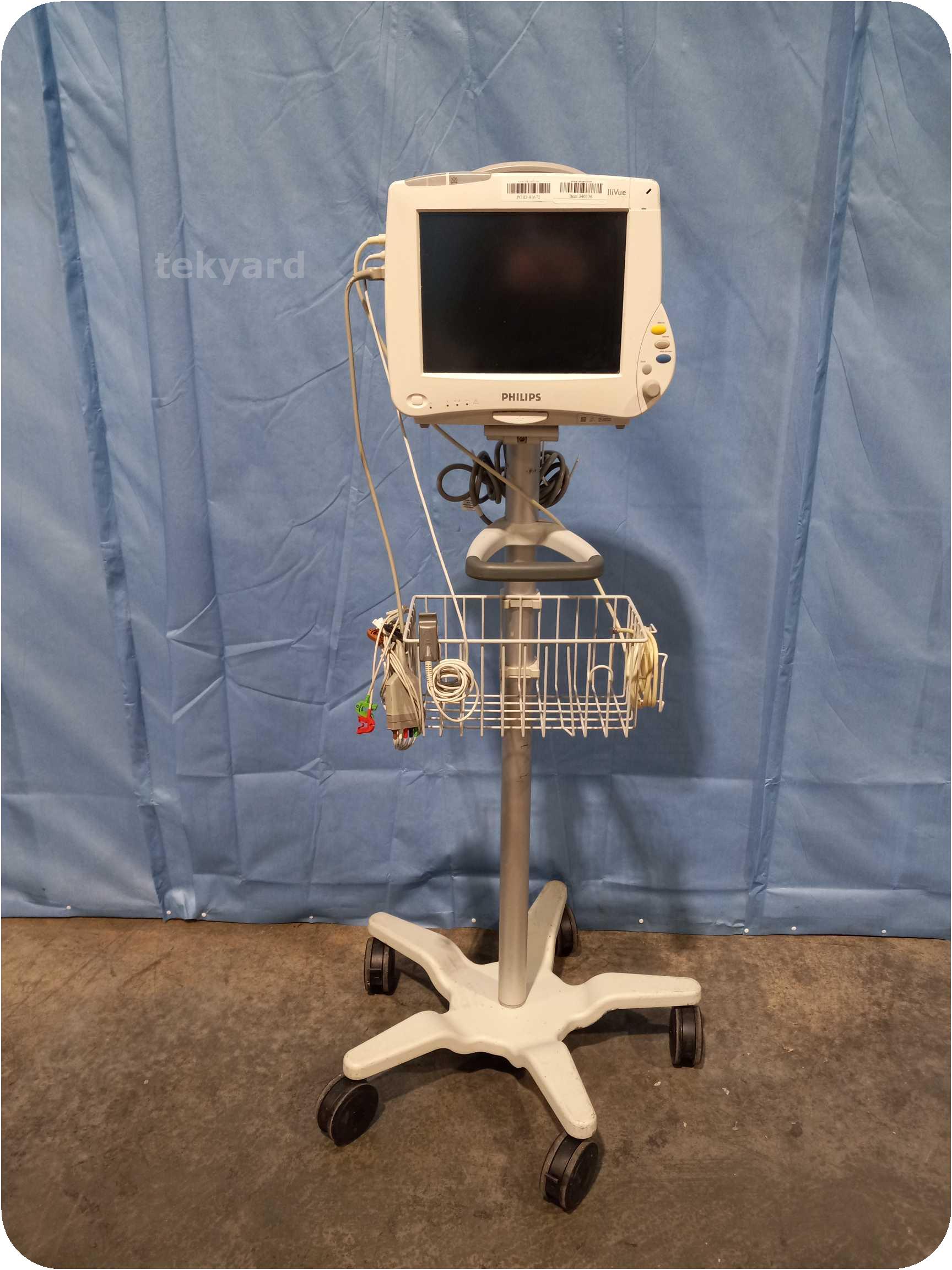 tekyard, LLC. - 340336-Philips Intellivue MP50 M8004A Anesthesia Monitor